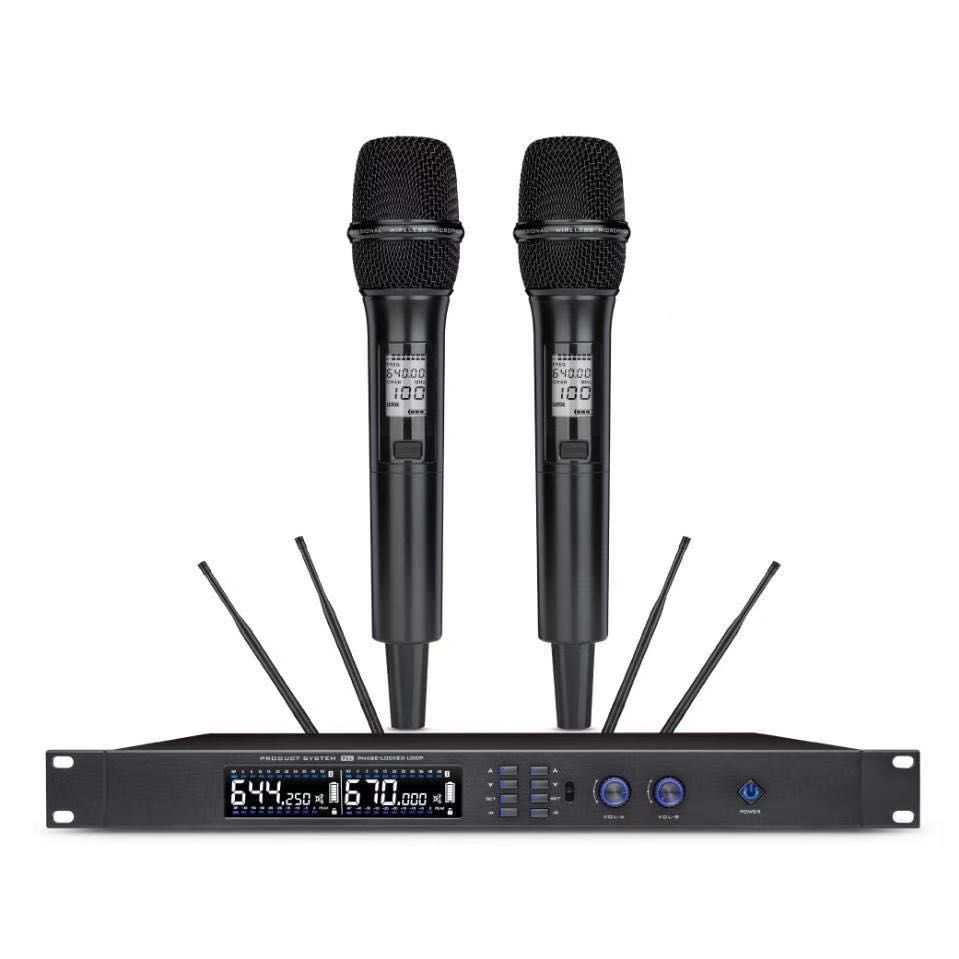 Schumacher dual wireless microphones